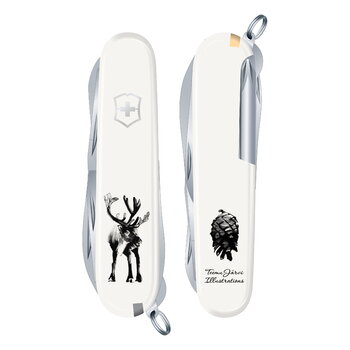 Teemu Järvi Illustrations Victorinox linkkuveitsi, Poro