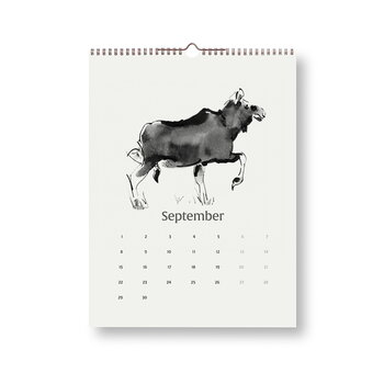 Teemu Järvi Illustrations The Heart of the Forest wall calendar 2025, extra image