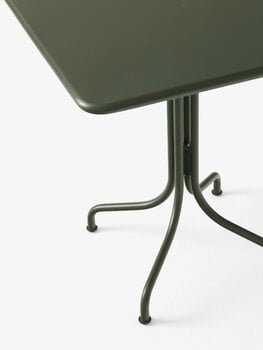 &Tradition Table Thorvald SC97, 70 x 70 cm, vert bronze