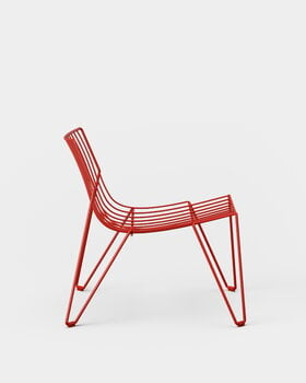 Massproductions Tio easy chair, pure red