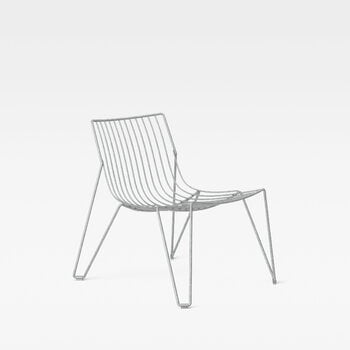 Massproductions Tio easy chair, hot dip galvanized