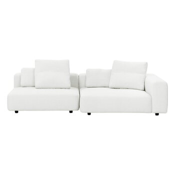 Interface Toast sofa, 270 cm, right, Arc 80 white, extra image