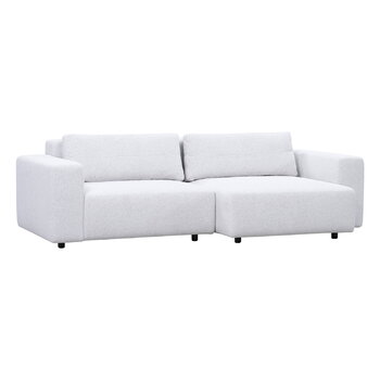 Interface Toastie Sofa, modular, 253 cm, B125-DO, Leaf 101 Ivory