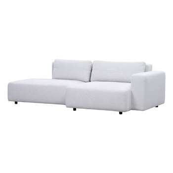 Interface Toastie modular sofa, 253 cm, O-DO, Leaf 101 ivory