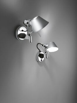 Artemide Tolomeo Faretto seinävalaisin katkaisimella, alumiini