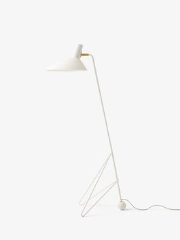 &Tradition Tripod HM8 floor lamp, matt white