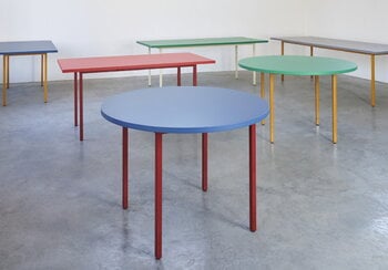 HAY Two-Colour pöytä, 200 x 90 cm, okra - sininen