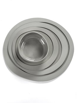 valerie_objects Inner Circle bowl, light grey