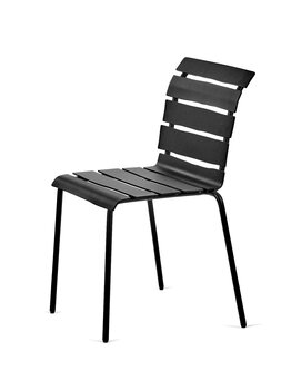 valerie_objects Aligned stol, svart