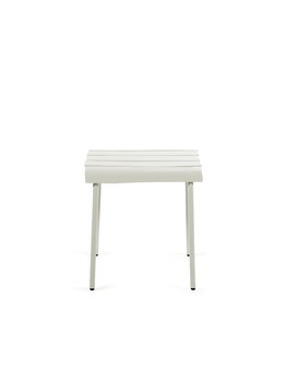 valerie_objects Tavolino di servizio / sgabello Aligned, bianco naturale
