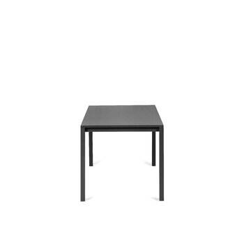 valerie_objects Table de salle à manger Silent, modèle S, charbon