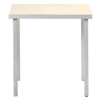 valerie_objects Alu dining table, small, ivory