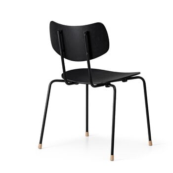 Carl Hansen & Søn VLA26T Vega chair, black - black oak