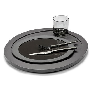 valerie_objects Assiette Inner Circle, M, gris