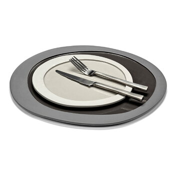 valerie_objects Inner Circle plate, M, grey