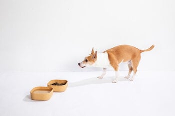 Venandi Design Pet Bowl, wood chips