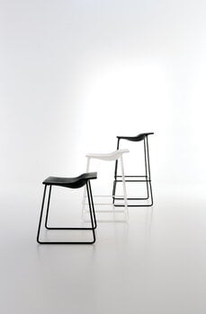 Viccarbe Tabouret Last Minute, M, noir