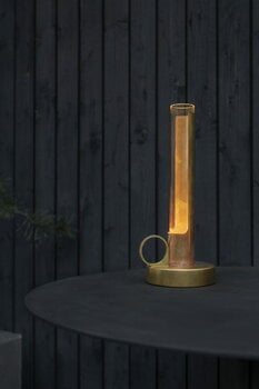 Örsjö Visir portable table lamp, brass