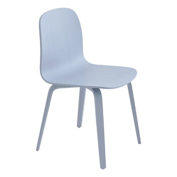 Muuto Visu chair, wood base, light blue, extra image