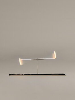 Santa & Cole Vita Balanza Kerze, 5 Stück, Weiß