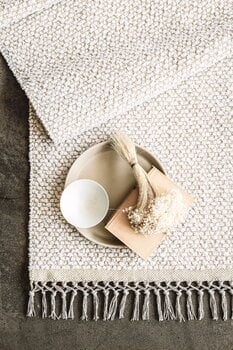 VM Carpet Duo Popcorn matto, valkoinen