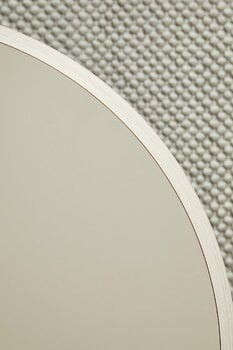 Woud Tavolino Soround, 75 cm, nanolaminato beige