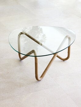 Cane-line Tavolino da salotto Wave, naturale - trasparente