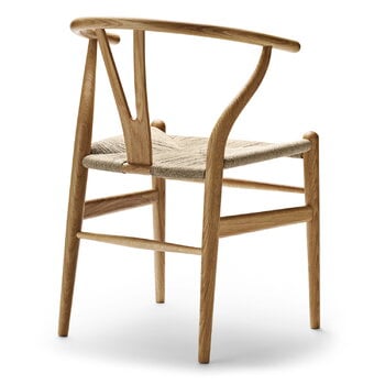 Carl Hansen & Søn CH24 Wishbone-stol, oljad ek - naturlig snöre