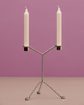 HAY Wire candleholder, mirror