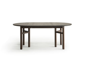 Wooden SJL utdragbart bord, 120-180 cm, rökt bok