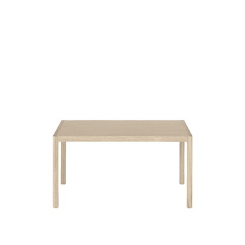 Muuto Workshop pöytä, 140 x 92 cm, tammi - tammiviilu