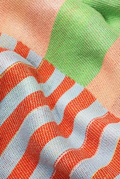 ZigZagZurich Rimini One blanket, 140 x 160 cm, multicolour