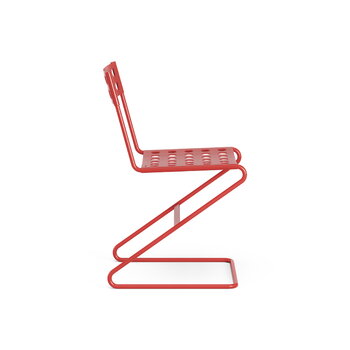 Bebó Objects Chaise Zola, ensemble de 2, rouge