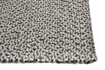 HAY Braided rug, grey