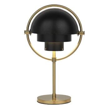 GUBI Multi-Lite bärbar bordslampa, mässing - svart
