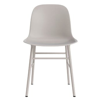 Normann Copenhagen Form chair, warm grey steel - warm grey