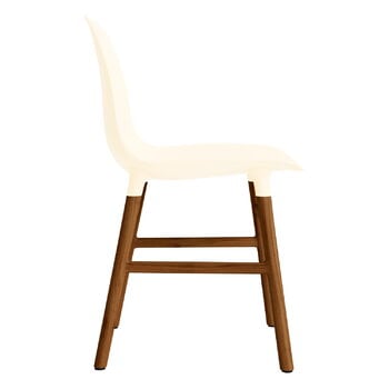 Normann Copenhagen Form chair, cream - walnut