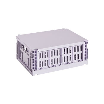 HAY Colour Crate Deckel, M, Lavendelfarben