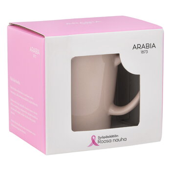 Arabia Mainio mug, 0,3 L, Pink Ribbon