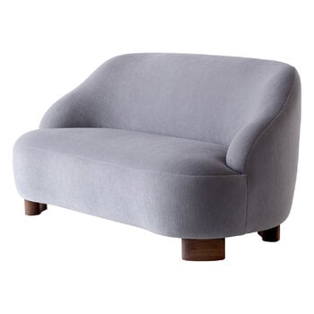 &Tradition Margas LC3 2-seater sofa, walnut - Gentle 133