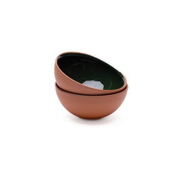 Vaidava Ceramics Earth bowl 0,4 L, moss green, extra image