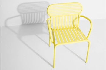 Petite Friture Week-end bridge chair, yellow