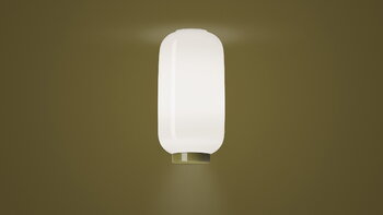 Foscarini Chouchin Reverse 2 ceiling lamp, white - green