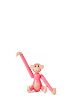 Kay Bojesen Denmark Puinen apina, mini, pinkki, tuotteen lisäkuva
