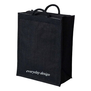 Everyday Design Helsinki jute bag, black