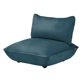 Fatboy Sumo Seat lounge chair, Velvet Recycled petrol, extra image