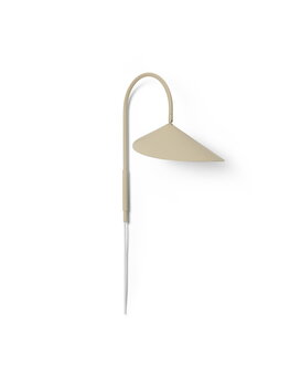 ferm LIVING Arum swivel wall lamp, cashmere