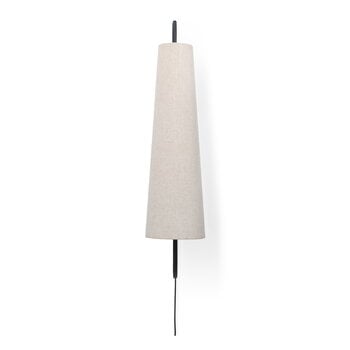 ferm LIVING Ancora wall lamp, black - natural, extra image