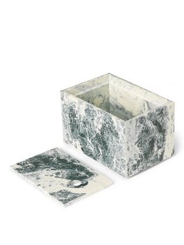 ferm LIVING Mist box, 10 x 15 cm, emerald - off-white, extra image