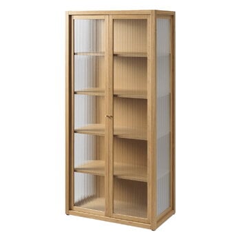 ferm LIVING Reed vitrine, natural oak, extra image